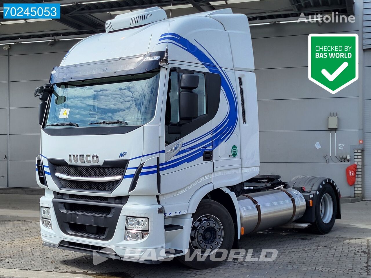 тягач IVECO Stralis 460 4X2 LNG Good Tyres! Retarder 2x Tanks ACC Standklima