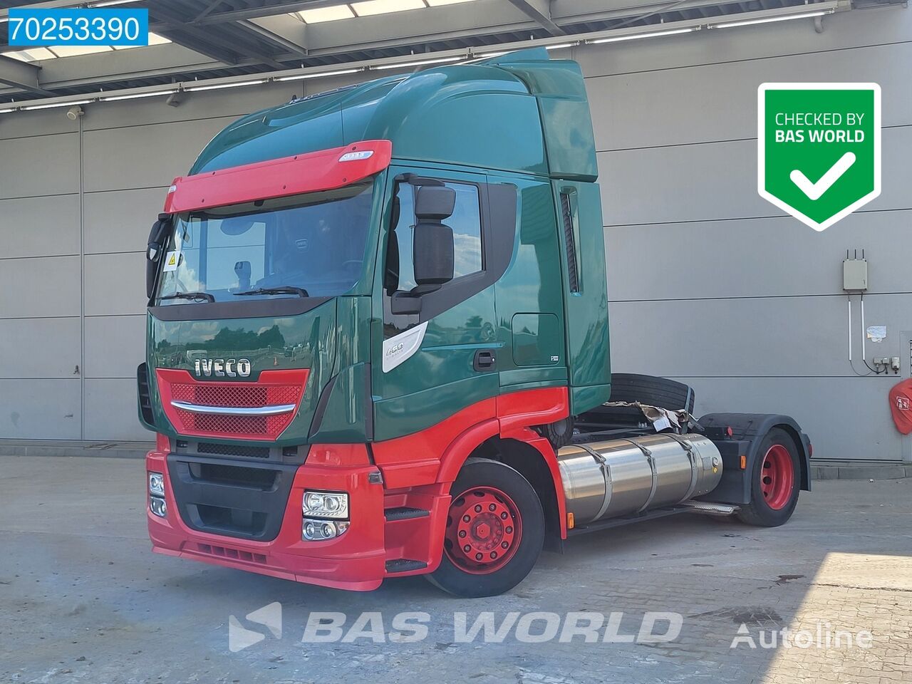 IVECO Stralis 460 4X2 Mega LNG 2xTanks Retarder ACC Standklima trekker