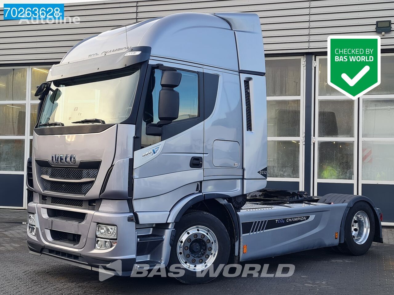 vilkikas IVECO Stralis 460 4X2 Retarder 2x Tanks ActiveSpace ACC Xenon