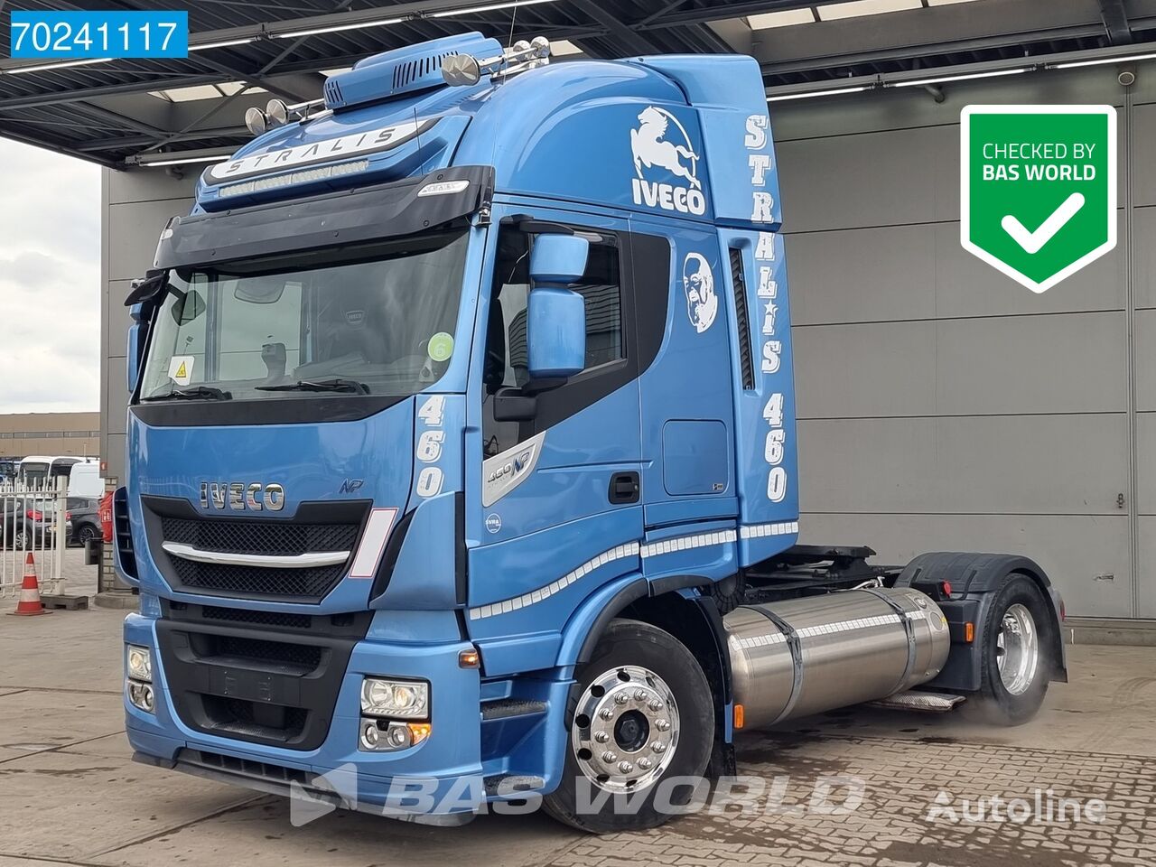 camião tractor IVECO Stralis 460 4X2 Retarder 2x Tanks LNG Standklima ACC Euro 6