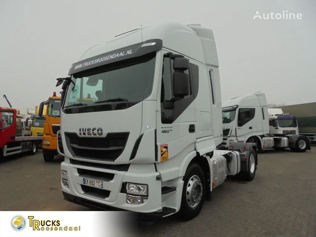 IVECO Stralis 460 Euro 6 + Hydrolic/kipper system/ pto nyergesvontató