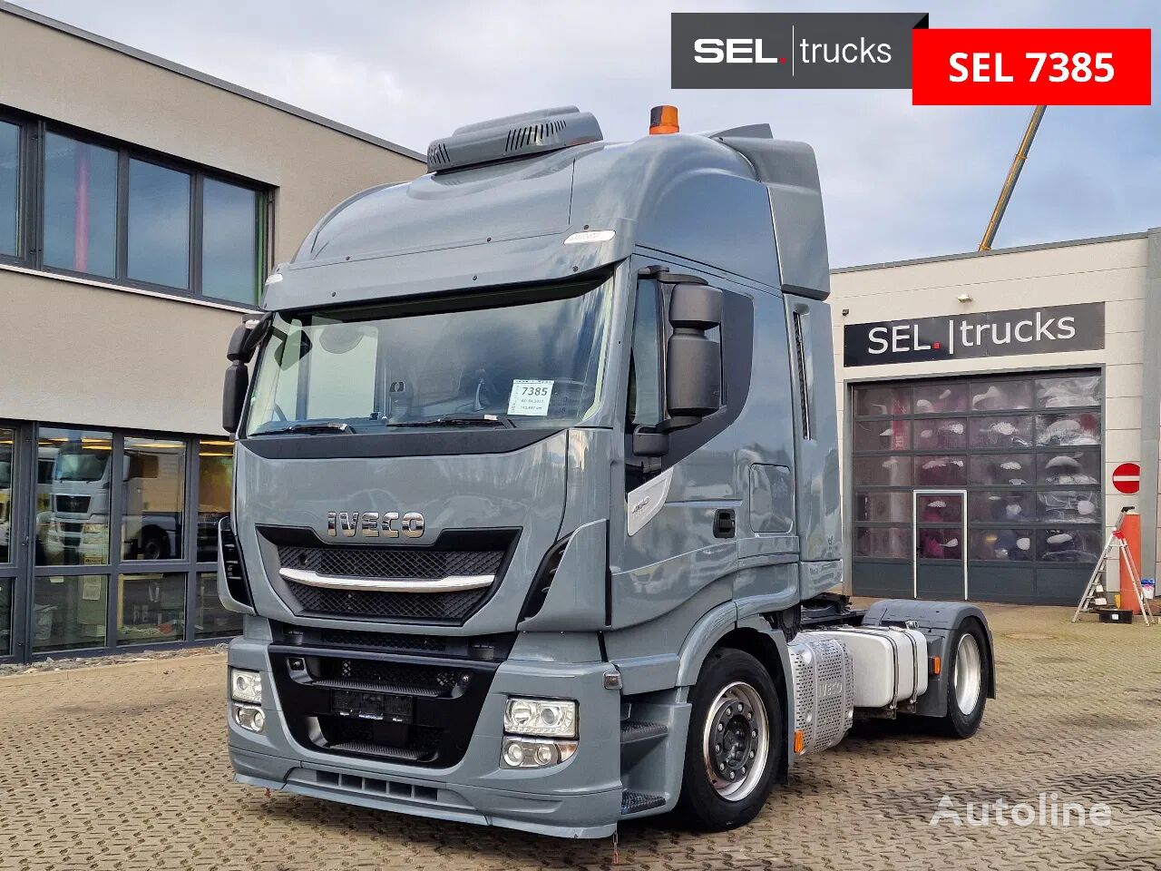 tracteur routier IVECO Stralis 460 Retarder / Hubkupplung / Standklimaanlage / Ledersit