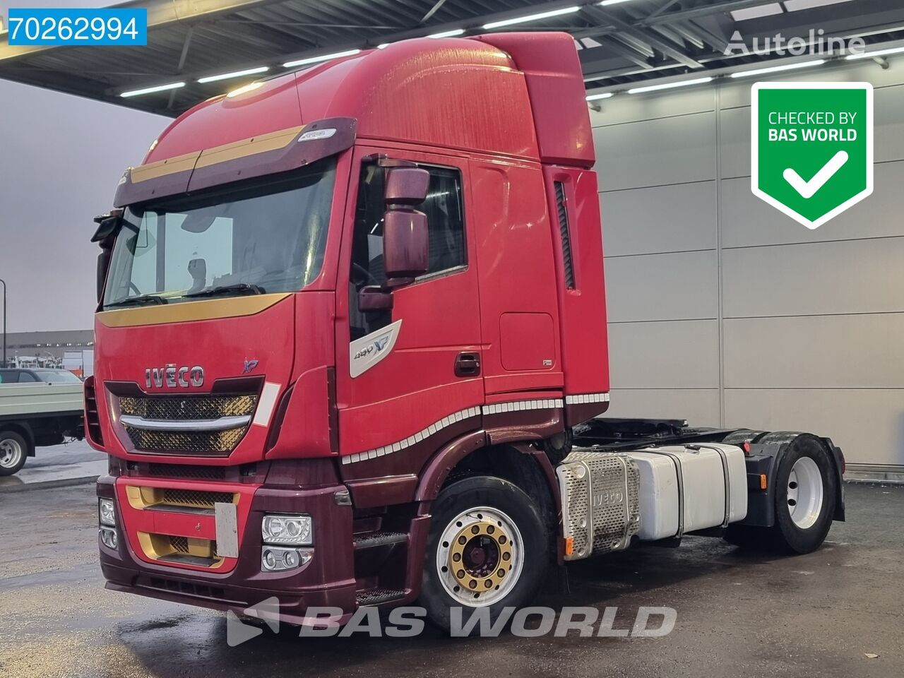 IVECO Stralis 480 4X2 2x Tanks Retarder ActiveSpace ACC truck tractor