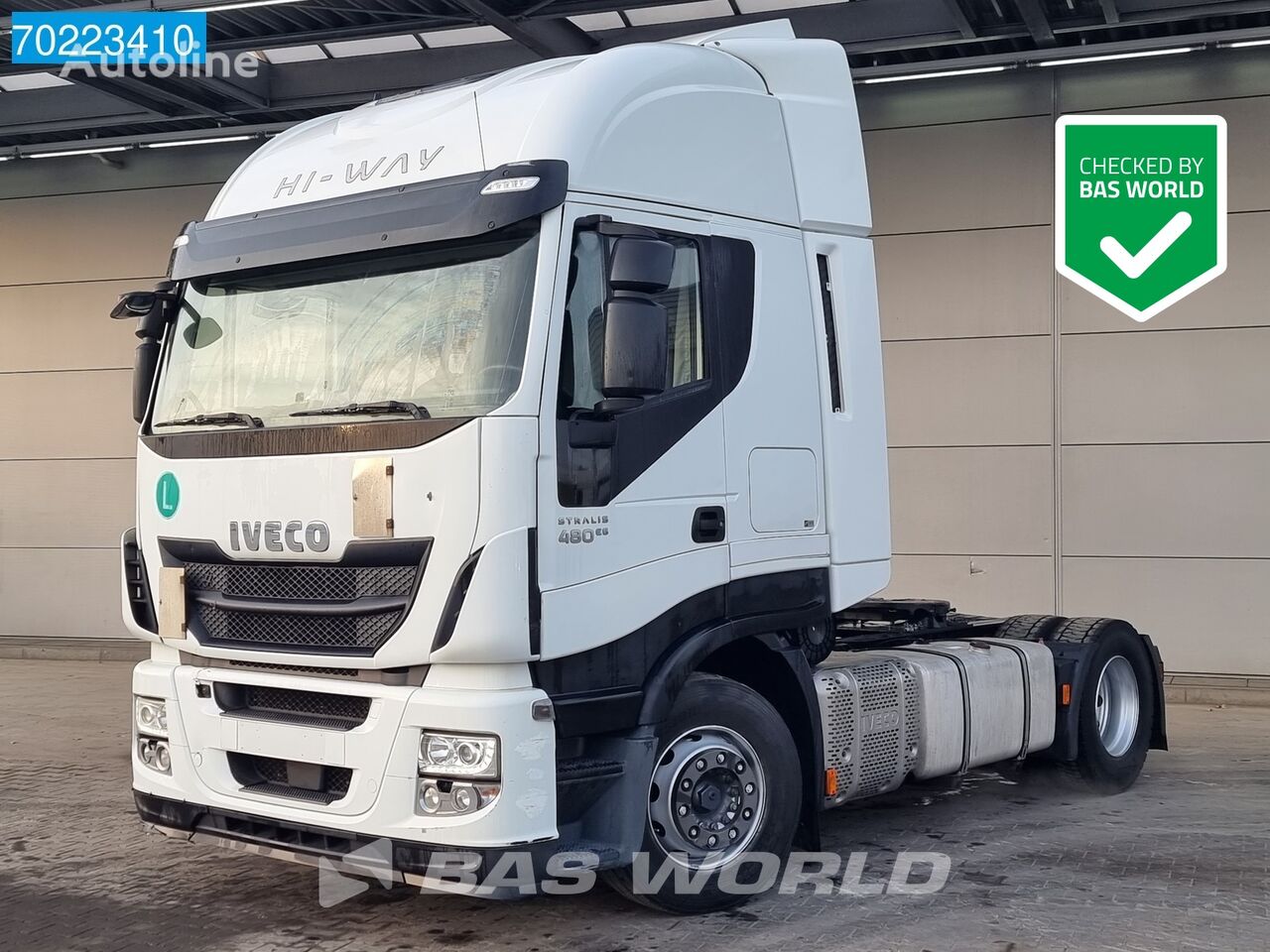 тягач IVECO Stralis 480 4X2 ActiveSpace Retarder 2x Tanks Euro 6