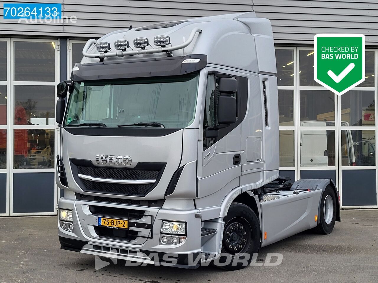 camião tractor IVECO Stralis 480 4X2 NL-Truck Manual 2x Tanks ACC Navi Euro 6