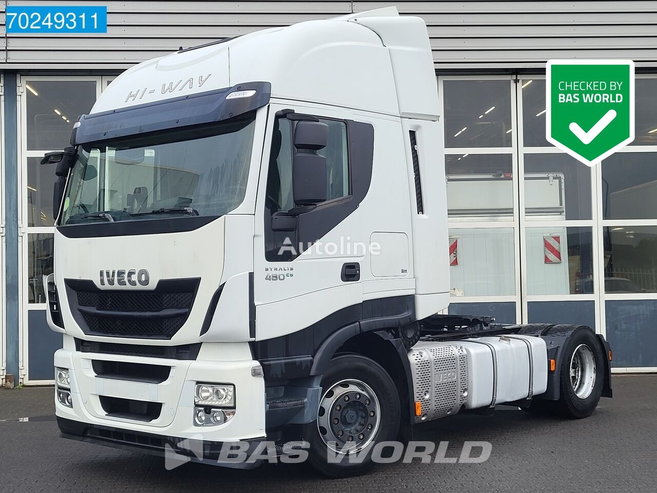 IVECO Stralis 480 4X2 Retarder ActiveSpace 2x Tanks nyergesvontató