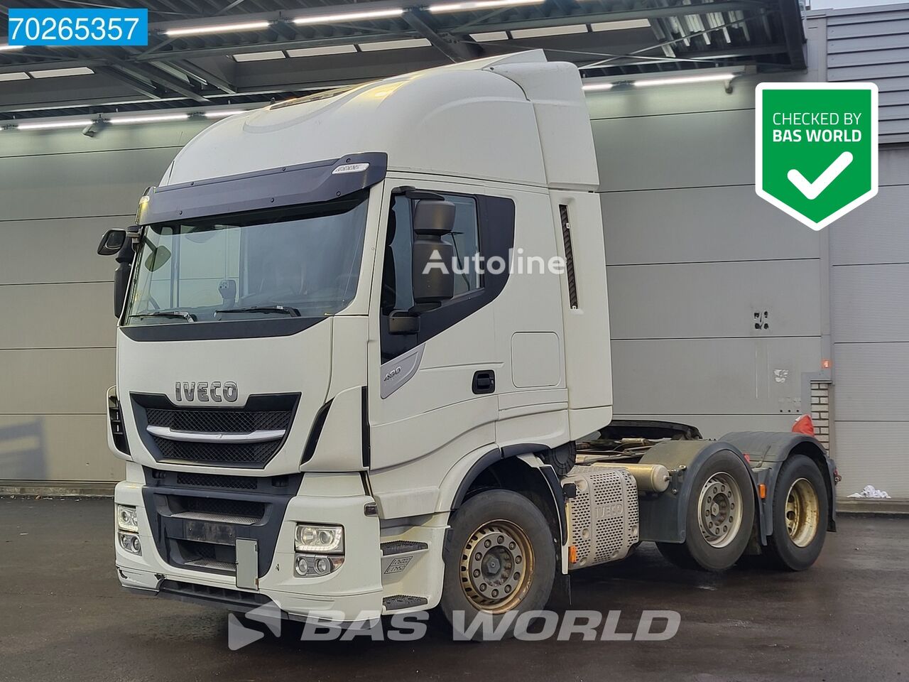 camião tractor IVECO Stralis 480 6X2 Lift+Lenkachse ActiveSpace Euro 6