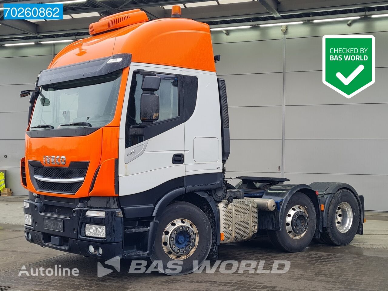 camião tractor IVECO Stralis 480 6X2 Retarder ActiveSpace ACC Standklima