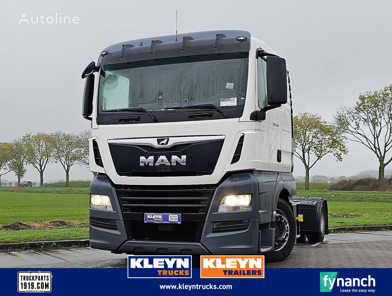 MAN 18.420 TGX XL LLS-U 278 TKM truck tractor