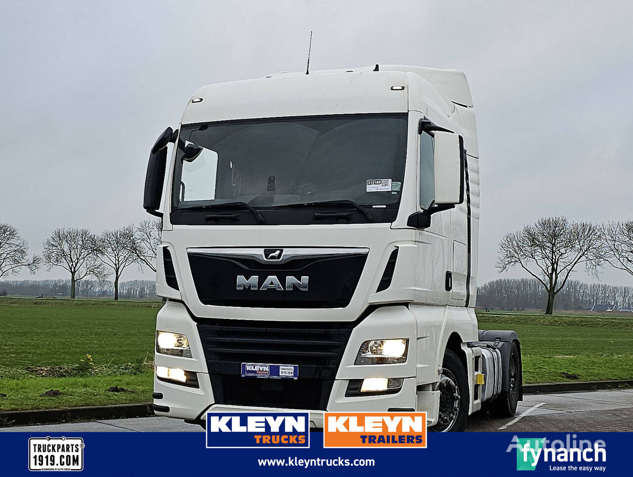 MAN 18.460 TGX XLX INTARDER PTO truck tractor