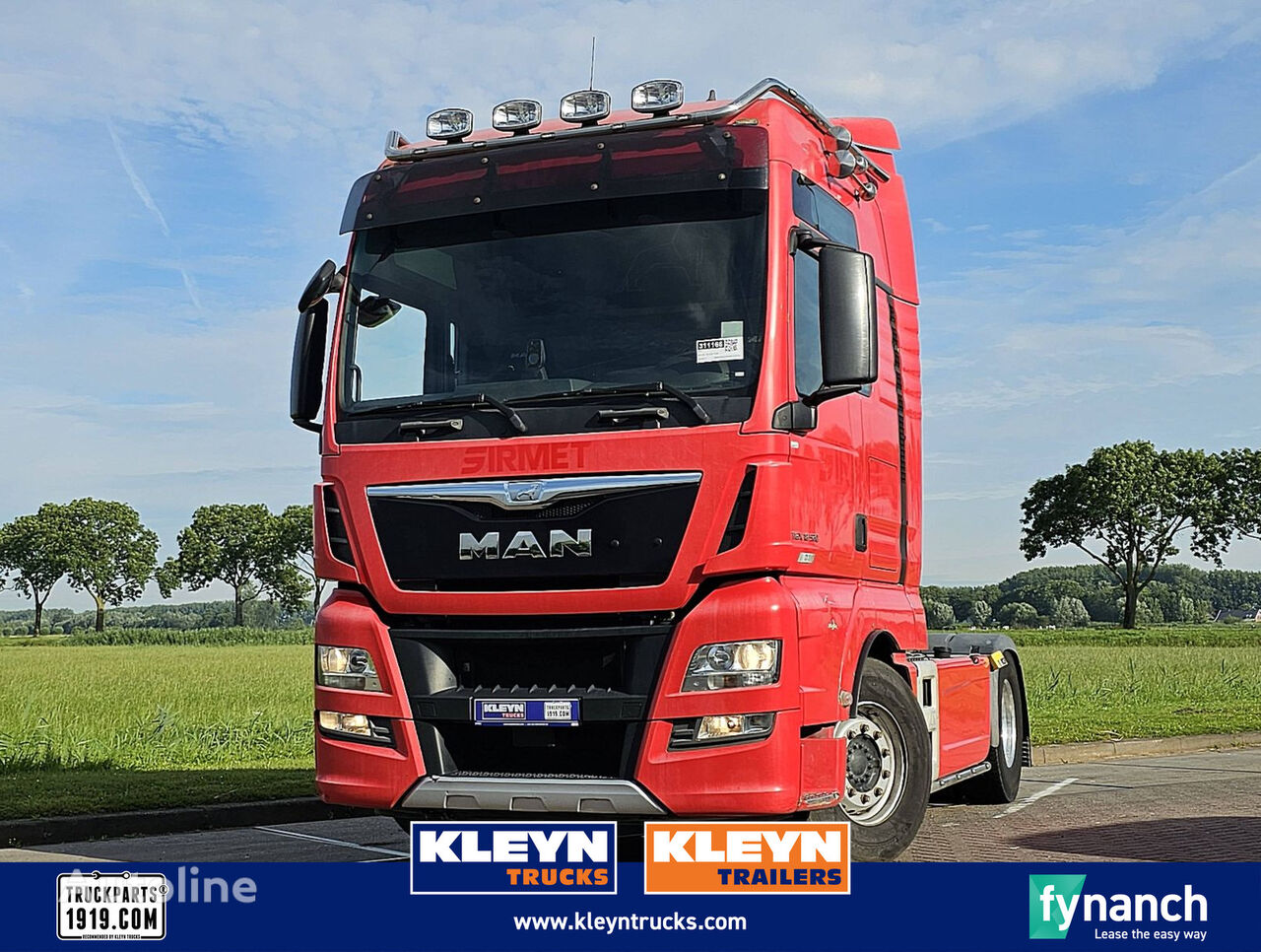 MAN 18.520 TGX xxl int. pto+hydr. truck tractor