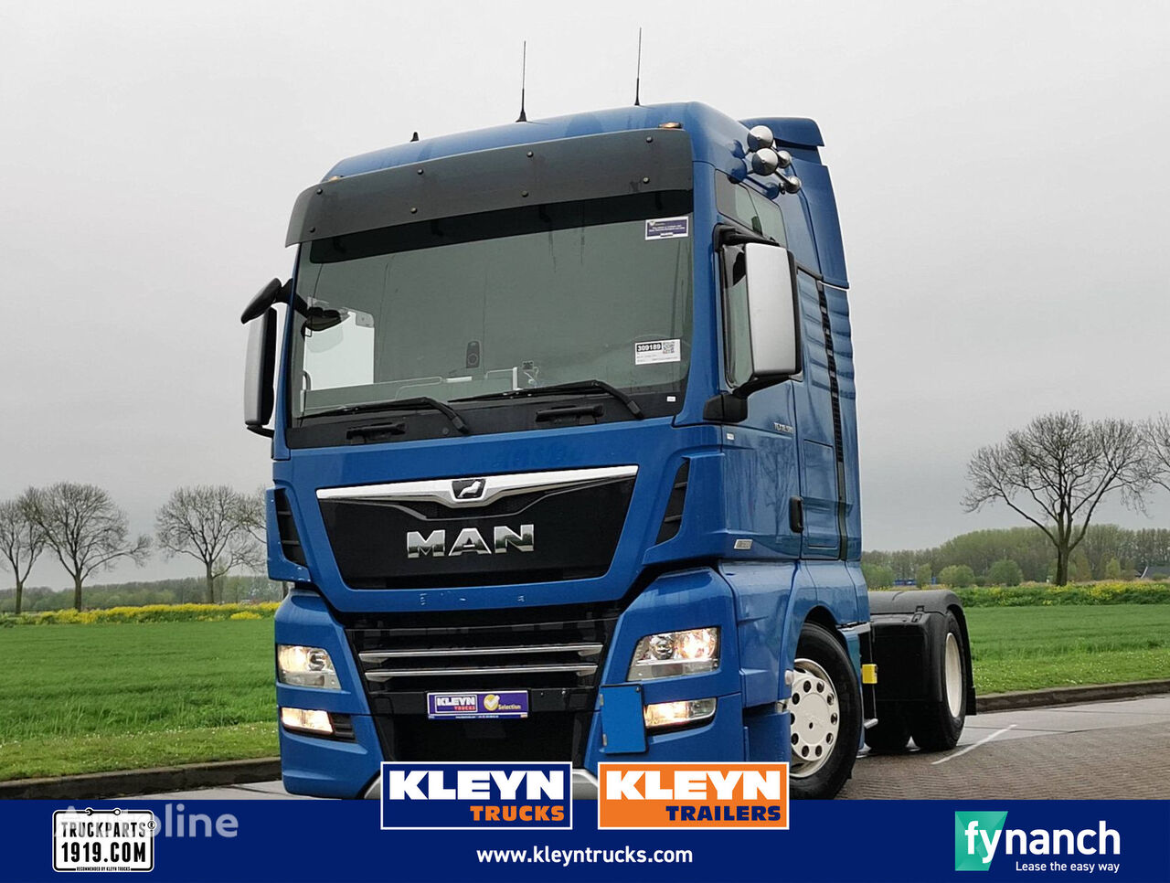 MAN 18.580 TGX D38 INTARDER LEATHER trekker