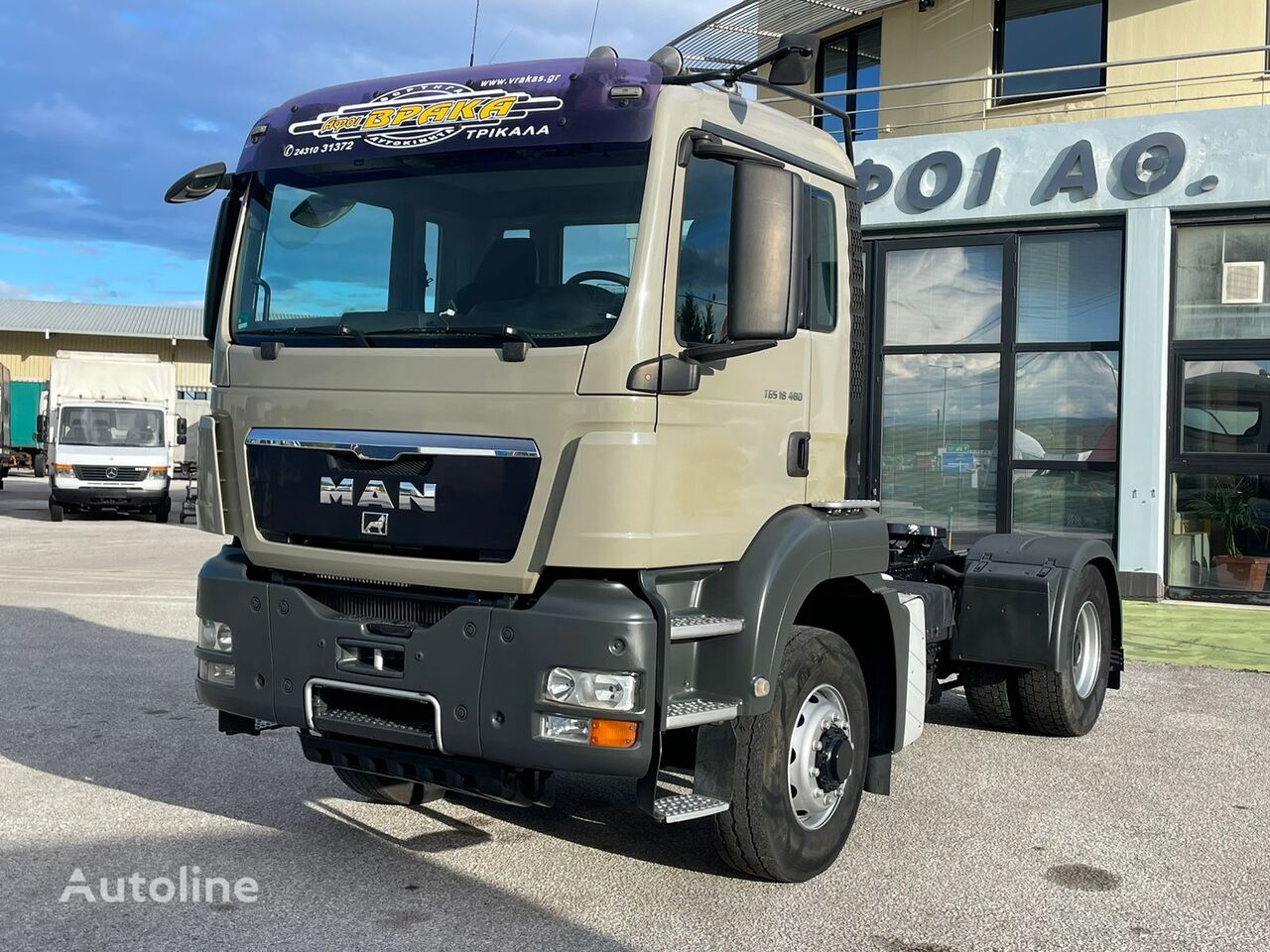 тягач MAN 18480 TGS 4X4 / EURO 5b