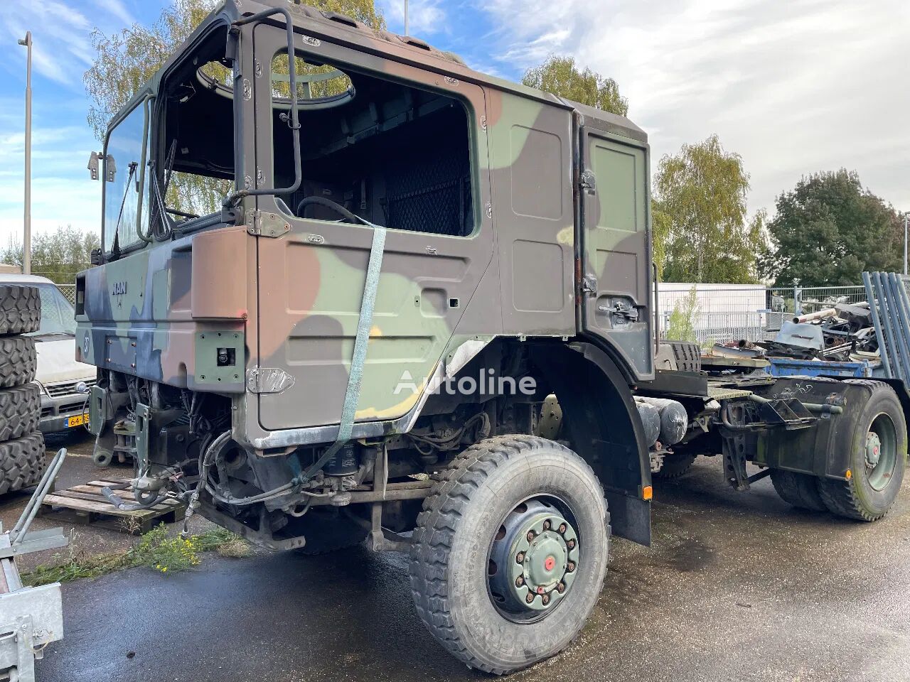 Камион влекач MAN 19.403 Falsx motor + getriebe oke ! - Autoline