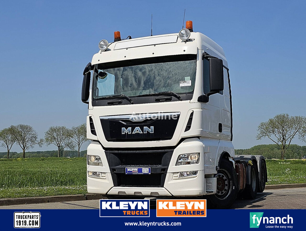 MAN 26.440 TGX xlx 6x2 single boogi truck tractor