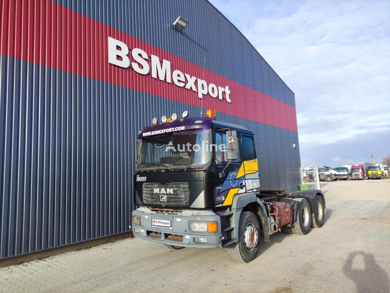 MAN 26.464, 6x4 truck tractor