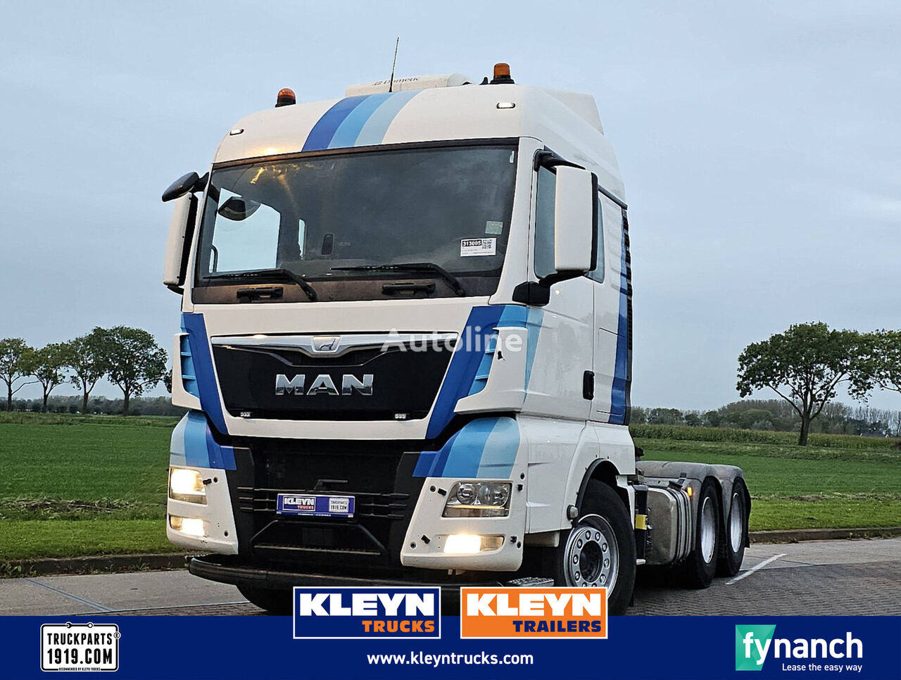 MAN 33.480 TGX XLX 96 TON truck tractor