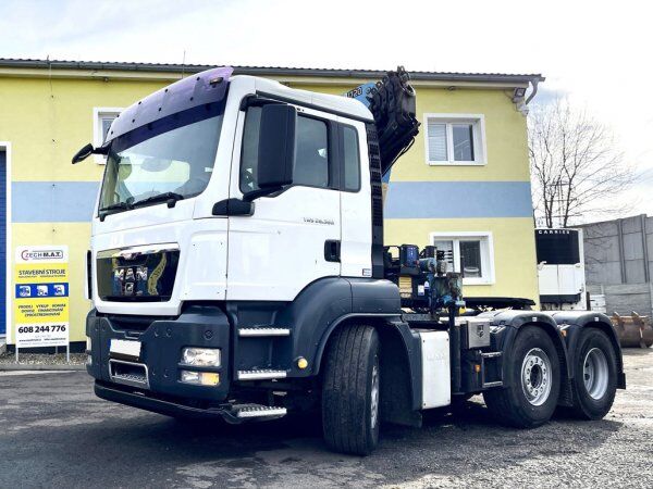 sadulveok MAN 6x2 TGA 26.360 +HMF 17t/m