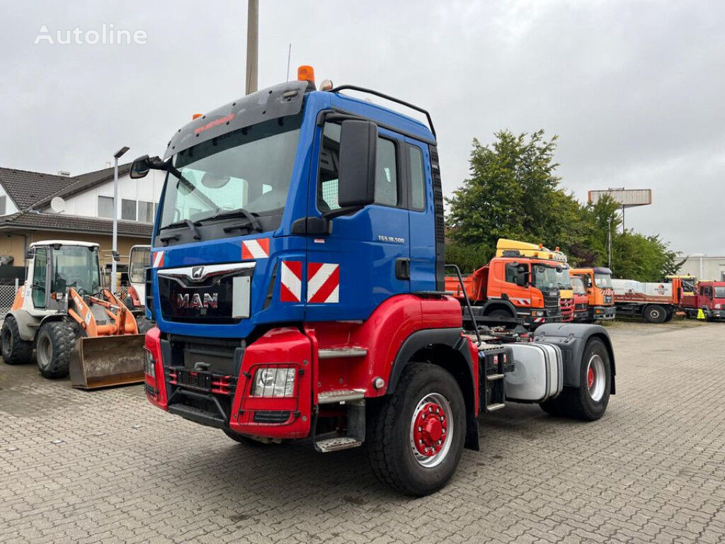 MAN TG-S 18.500 BLS SZM  truck tractor + tipper semi-trailer