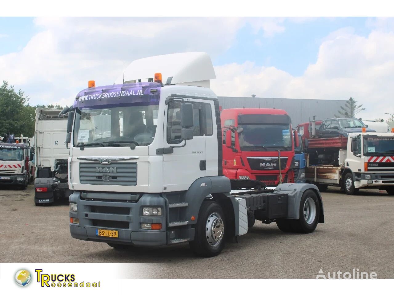 MAN TGA 18.320 + EURO 4 + DAY CABIN + Gereserveerd !!! truck tractor