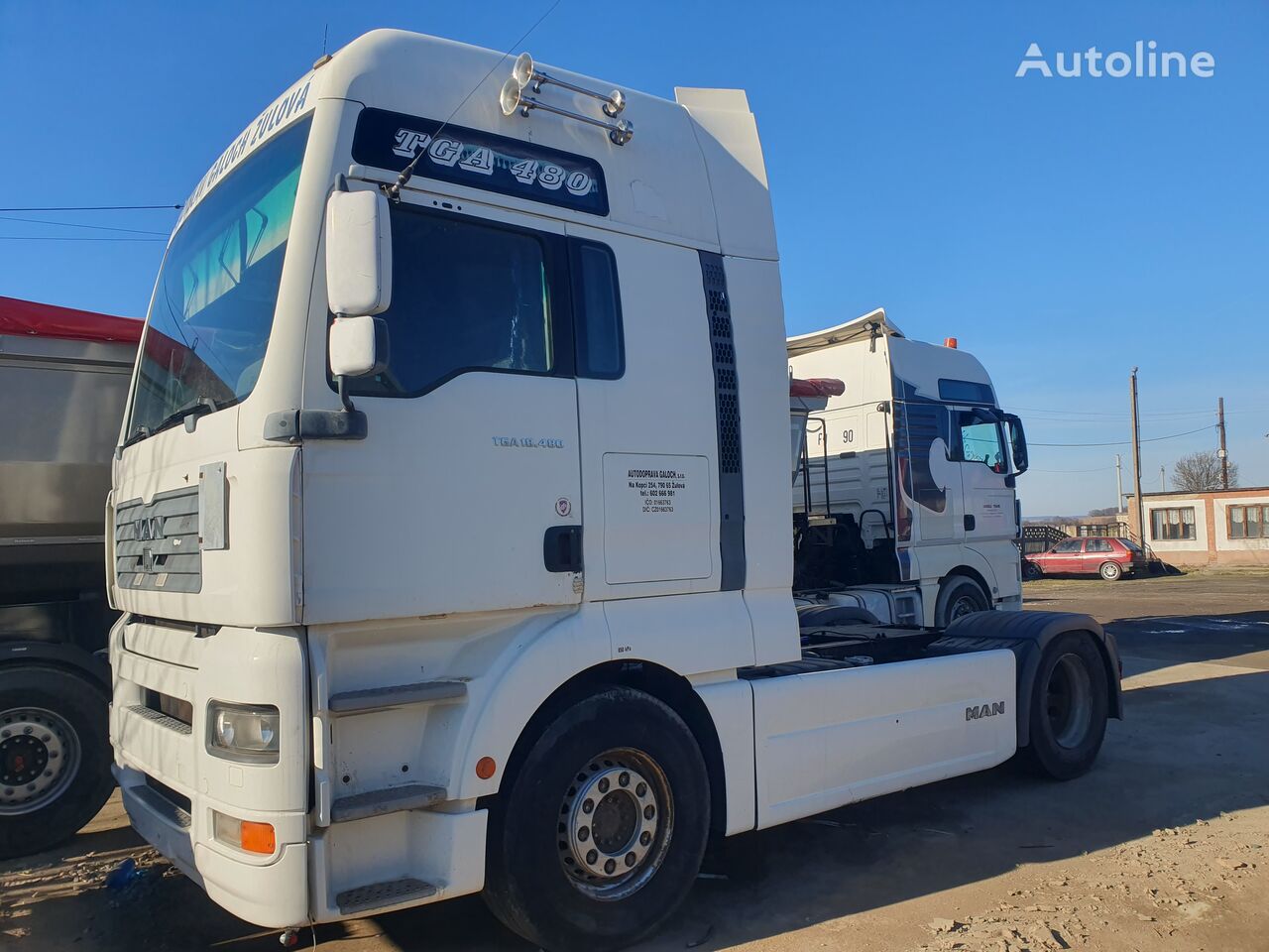 MAN  TGA  18.480 truck tractor