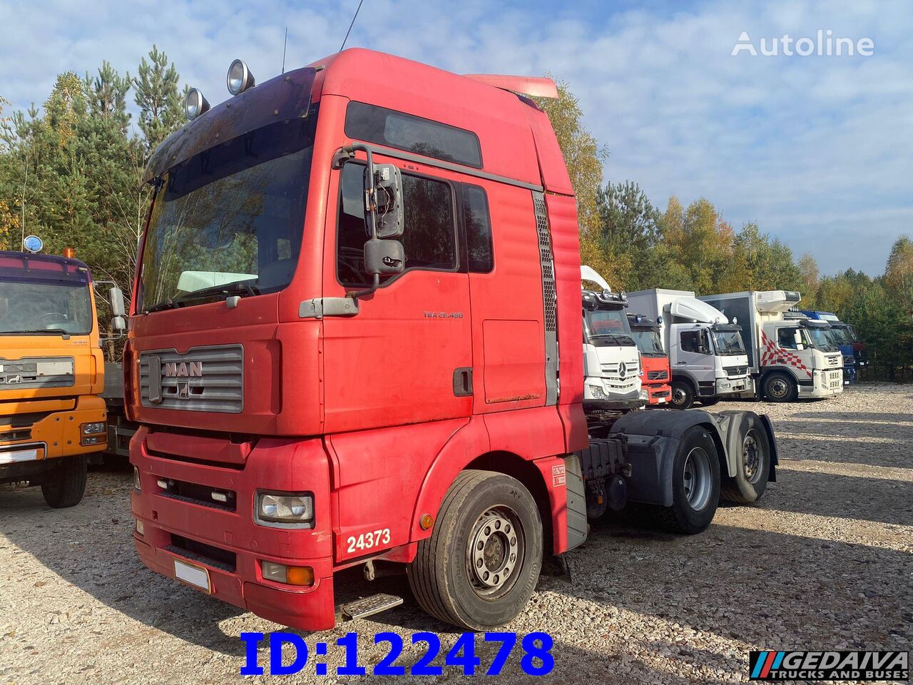 tracteur routier MAN TGA 26.480 6x2 Manual