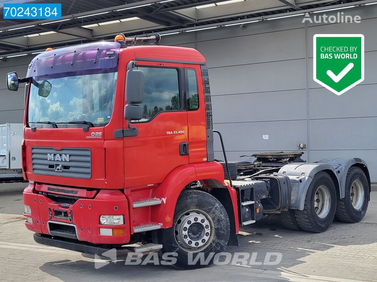 sadulveok MAN TGA 33.480 6X4 Retarder Euro 4