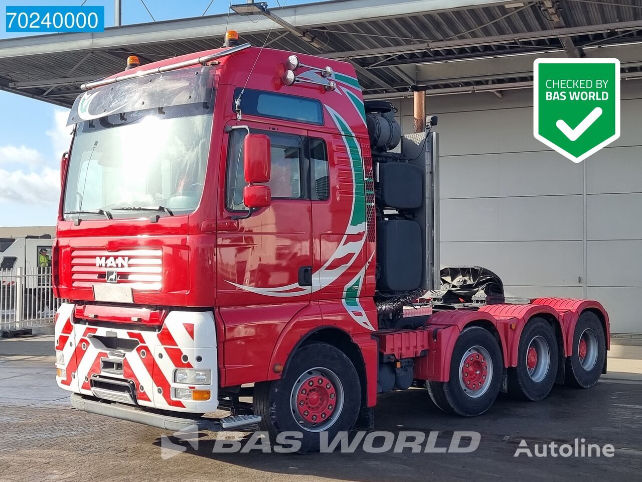 тягач MAN TGA 41.660 8X4 248 TON WSK XXL Retarder Big-Axle Euro 3