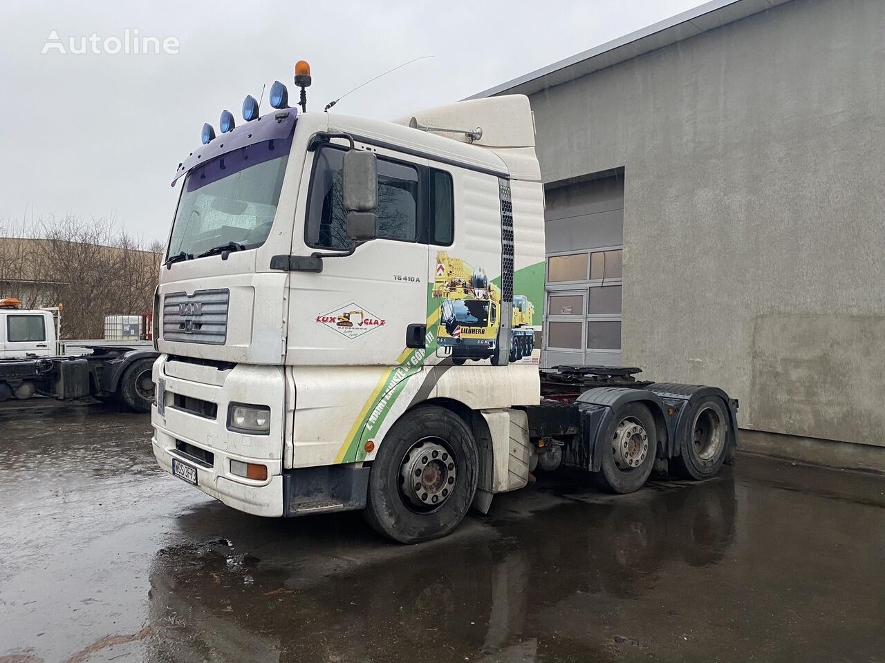 tracteur routier MAN TGA 410