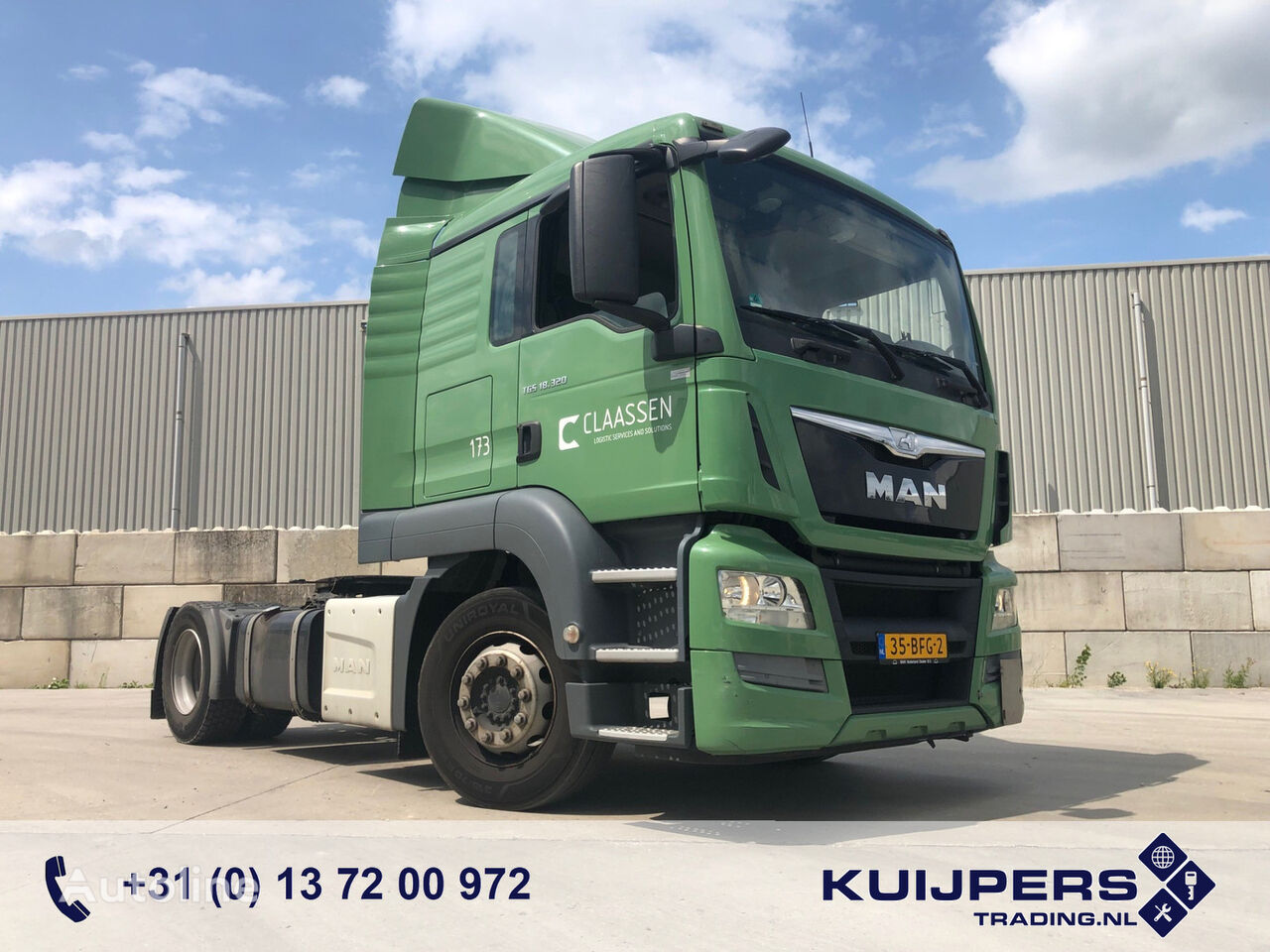 MAN TGS 18.320 BLS truck tractor