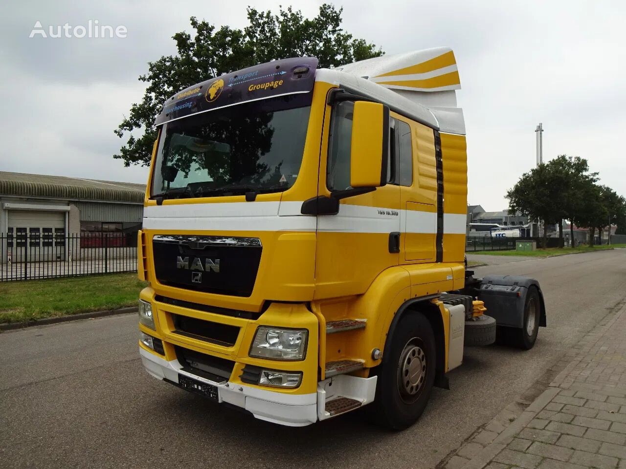 тягач MAN TGS 18.320 EURO 5 AD-BLUE - HOLLAND TRUCK