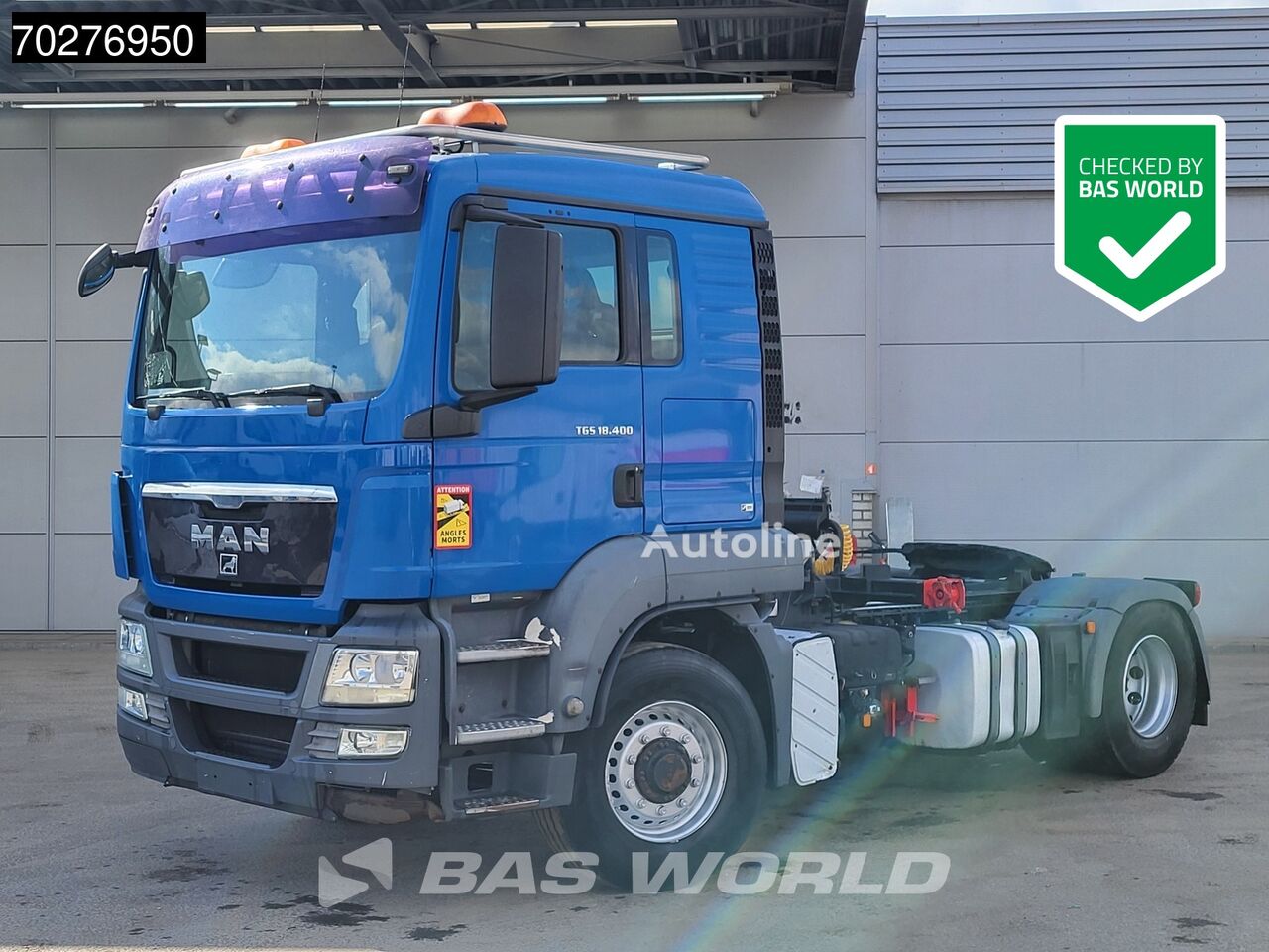 MAN TGS 18.400 4X4 Hydrodrive Manual 2xTanks Euro 4 truck tractor - Autoline