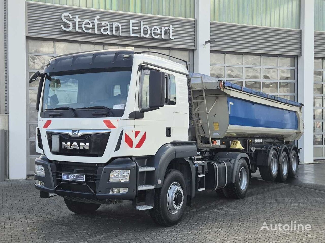 тягач MAN TGS 18.420 4x4H BLS Hydraulik Kamera RIO 13 ST