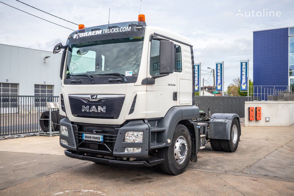 MAN TGS 18.420 BLS+INTARDER truck tractor