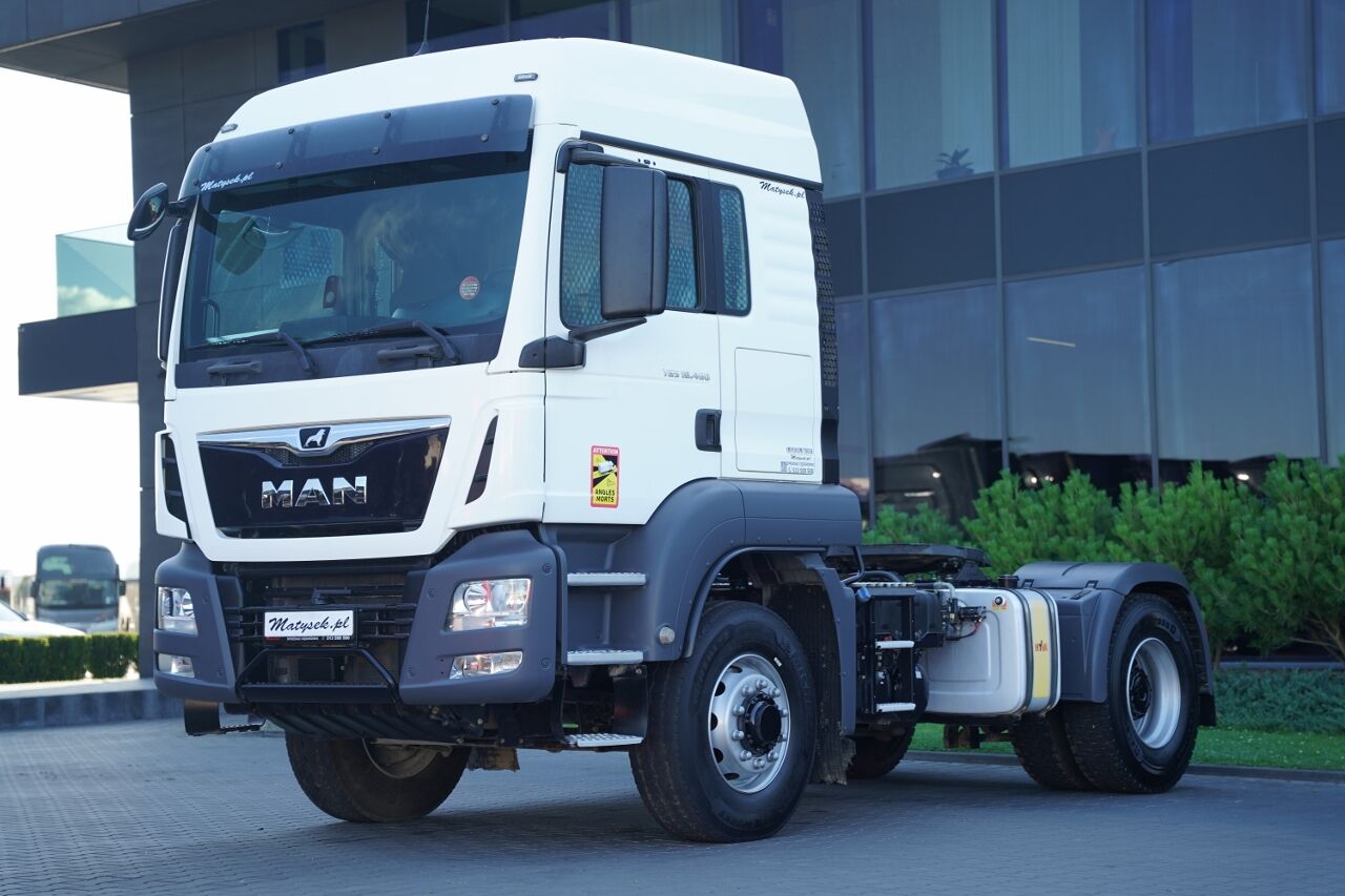 MAN TGS 18.460 / 4×4 / HYDRODRIVE / SISTEMA HIDRÁULICO / EURO 6