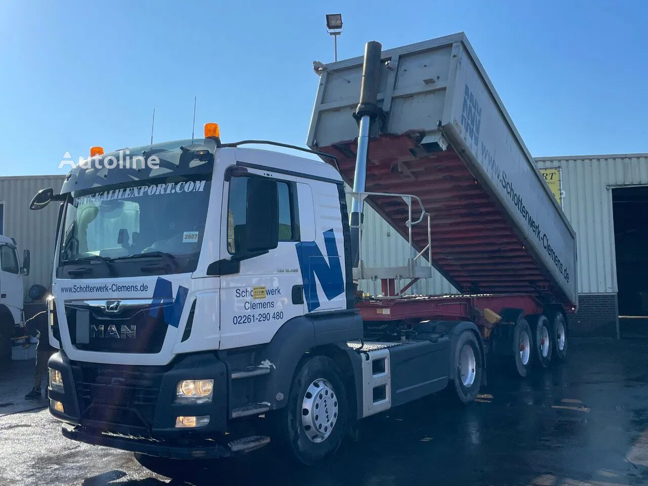 Tracteur routier MAN TGS 18.460 Tractor 460HP Kipper Hydraulic Airconditioning Retard - Autoline