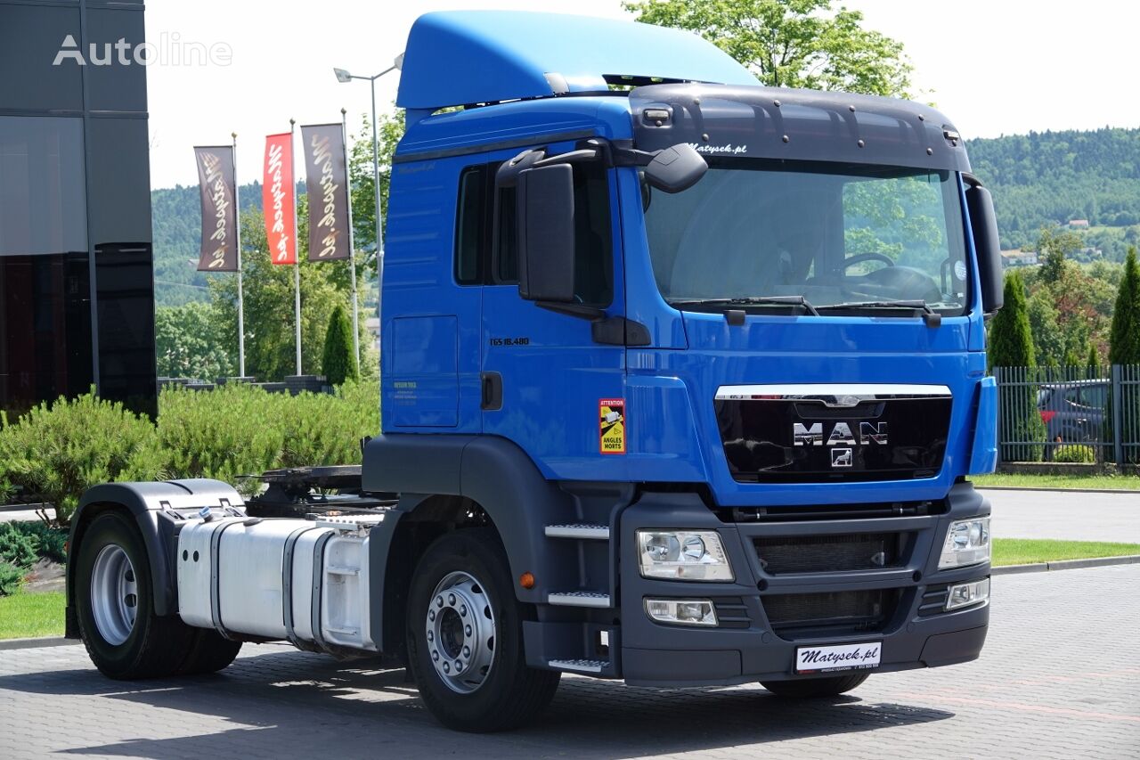 트랙터 트럭 MAN TGS 18. 480 / 13 Litrowy / RETARDER / NISKA KABINA / EORO 5 EEV