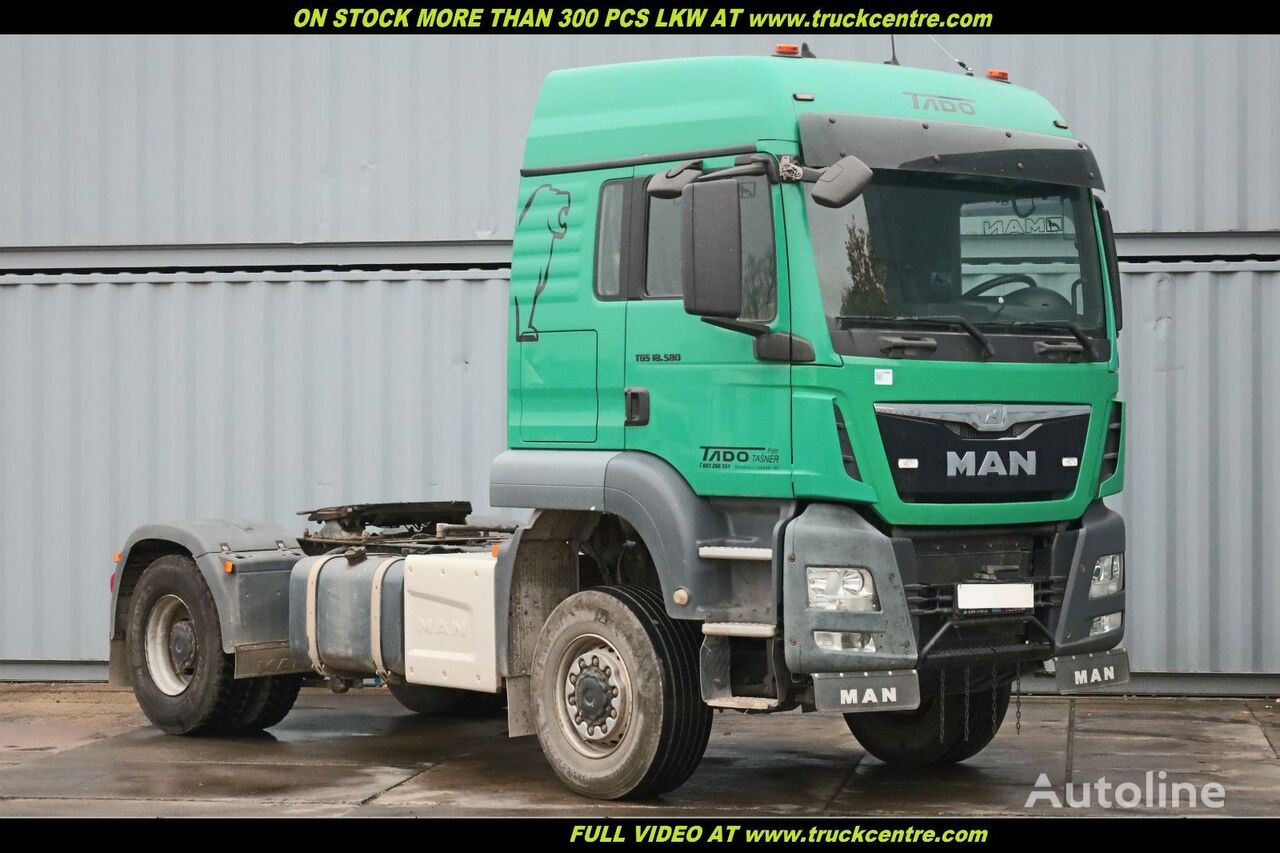 тягач MAN TGS 18.480, 4x4, RETARDER, HYDRAULIC, TOP