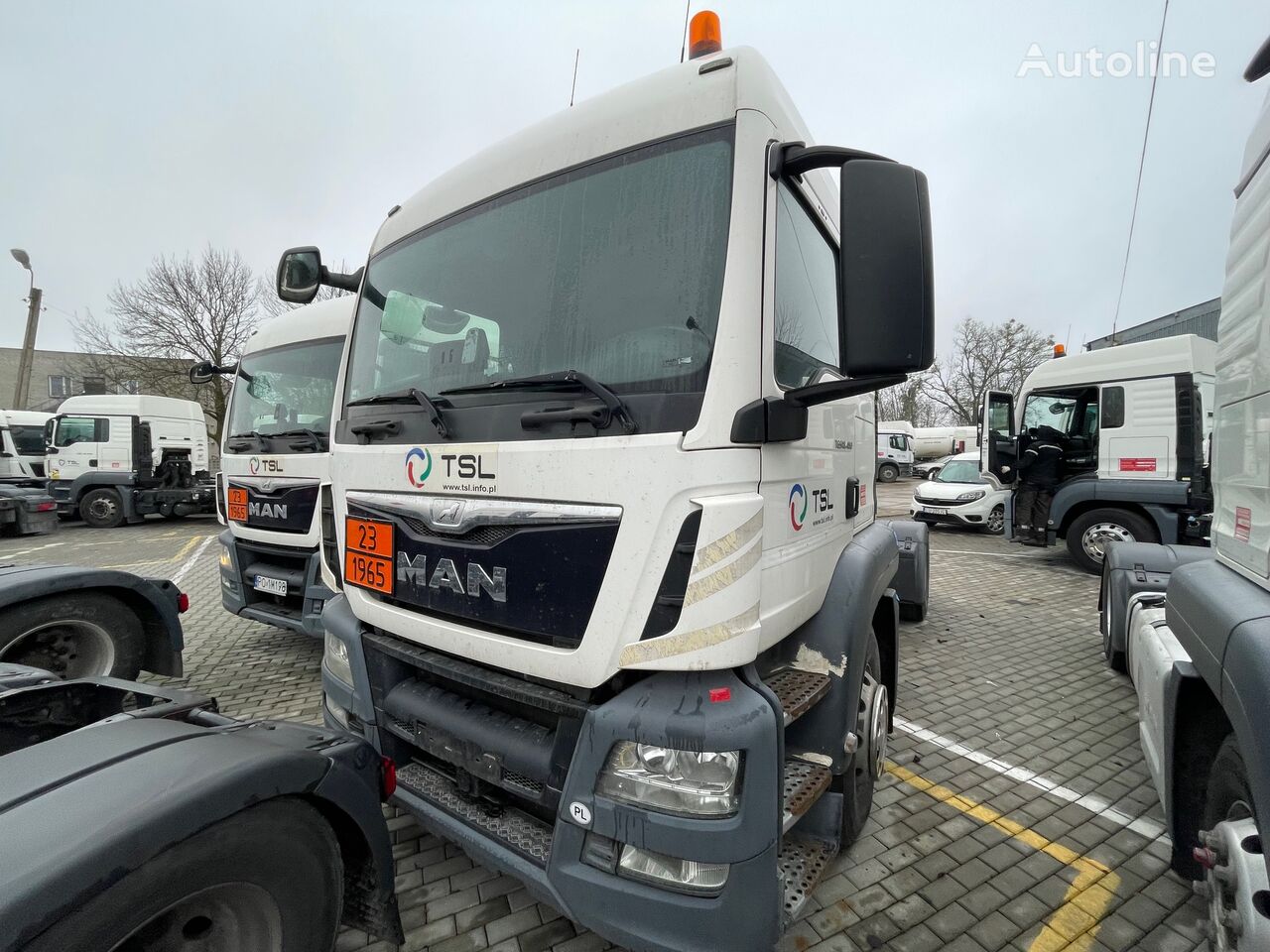 MAN TGS 18.480 ADR truck tractor