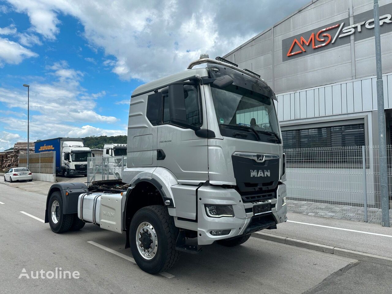 MAN TGS 18.510 4X4 BLS intarder hidravlika Led truck tractor