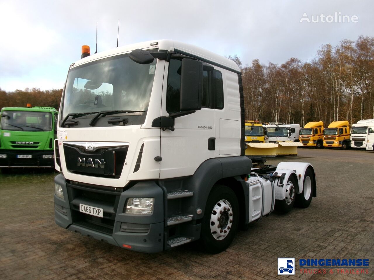 MAN TGS 24.460 6X2 RHD Euro 6 / ADR 25/07/24 truck tractor