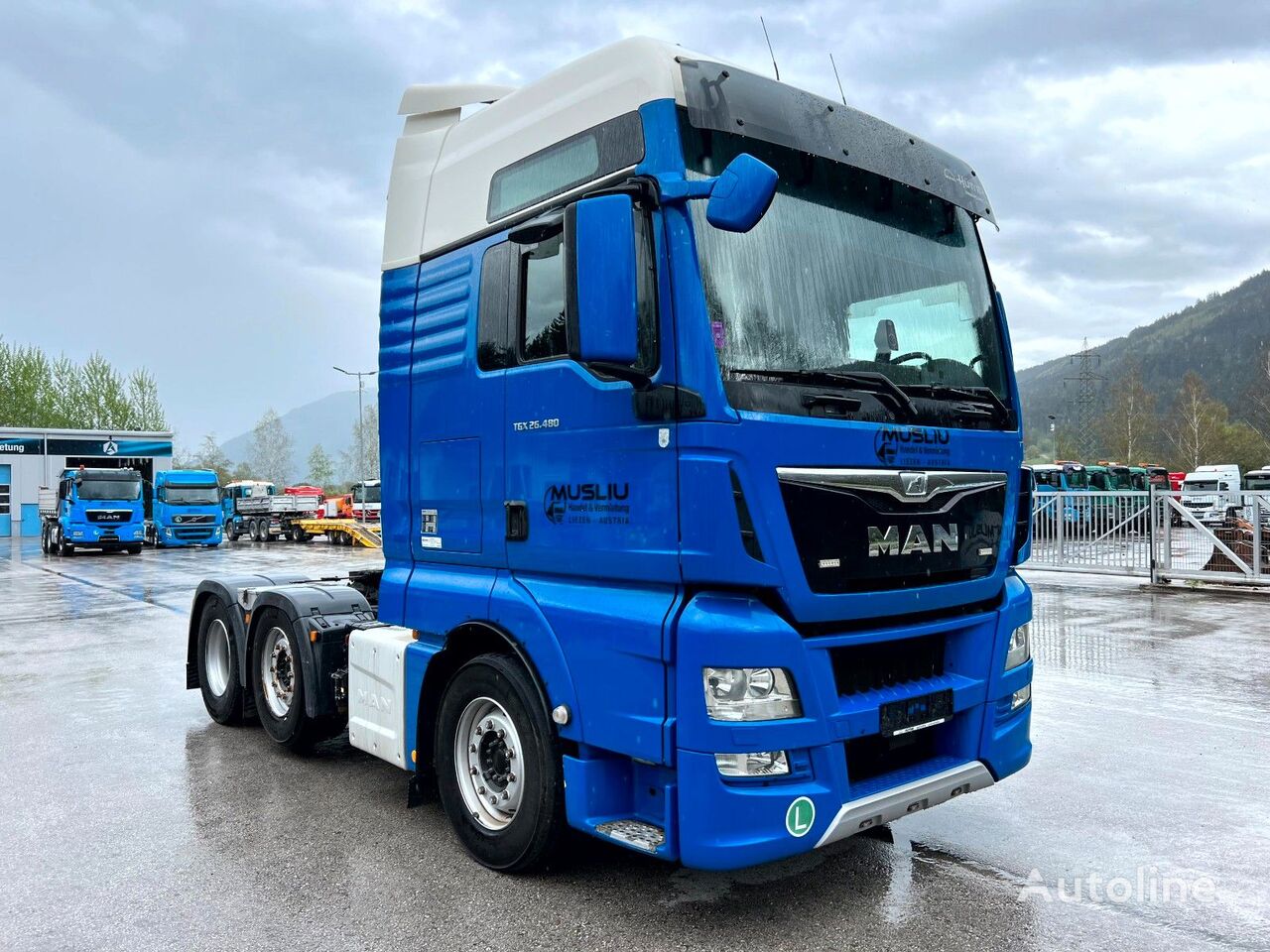 MAN TGS 26.480 truck tractor