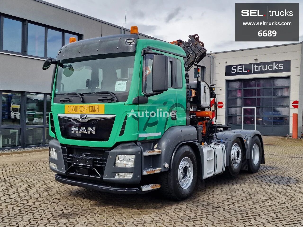 sadulveok MAN TGS 26.500 6x2/4 BLS ZF Intarder / Atlas 172.3E / Lenkachse / Li