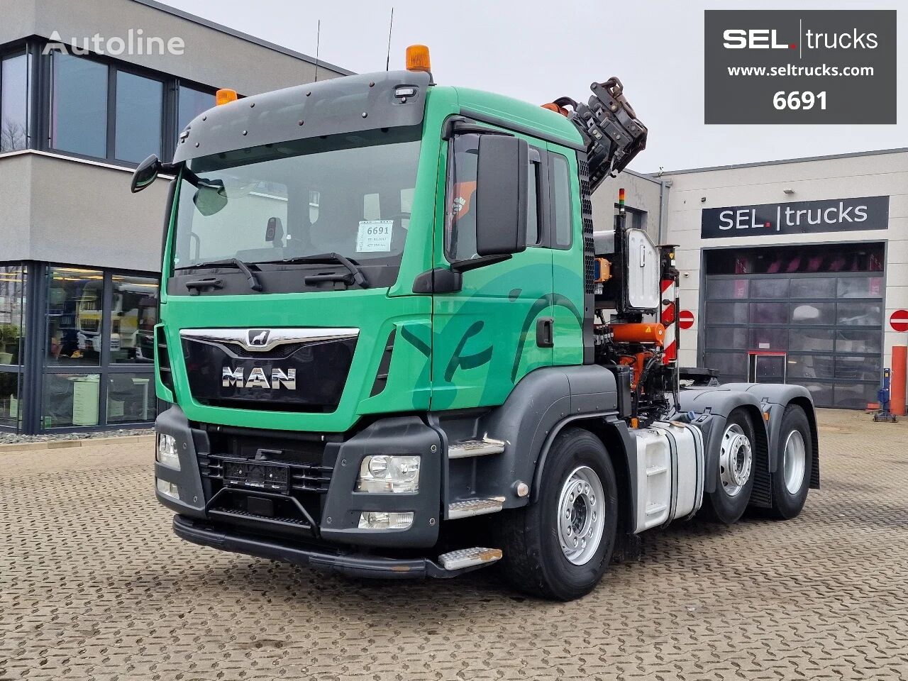 MAN TGS 26.500 6x2/4 BLS ZF Intarder / Lenkachse truck tractor