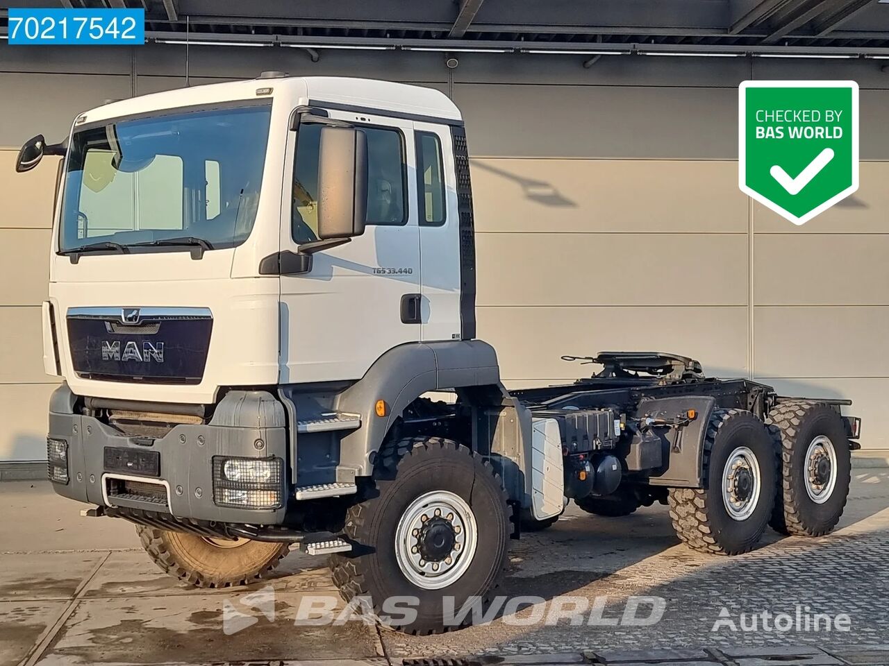 camião tractor MAN TGS 33.440 6X6 M Steelsuspension Big-Axle Euro 5