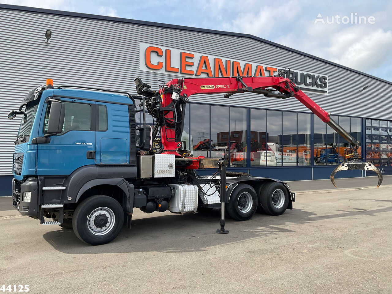 MAN TGS 33.480 6x6 Euro 6 Palfinger 27 Tonmeter boomkraan tractora