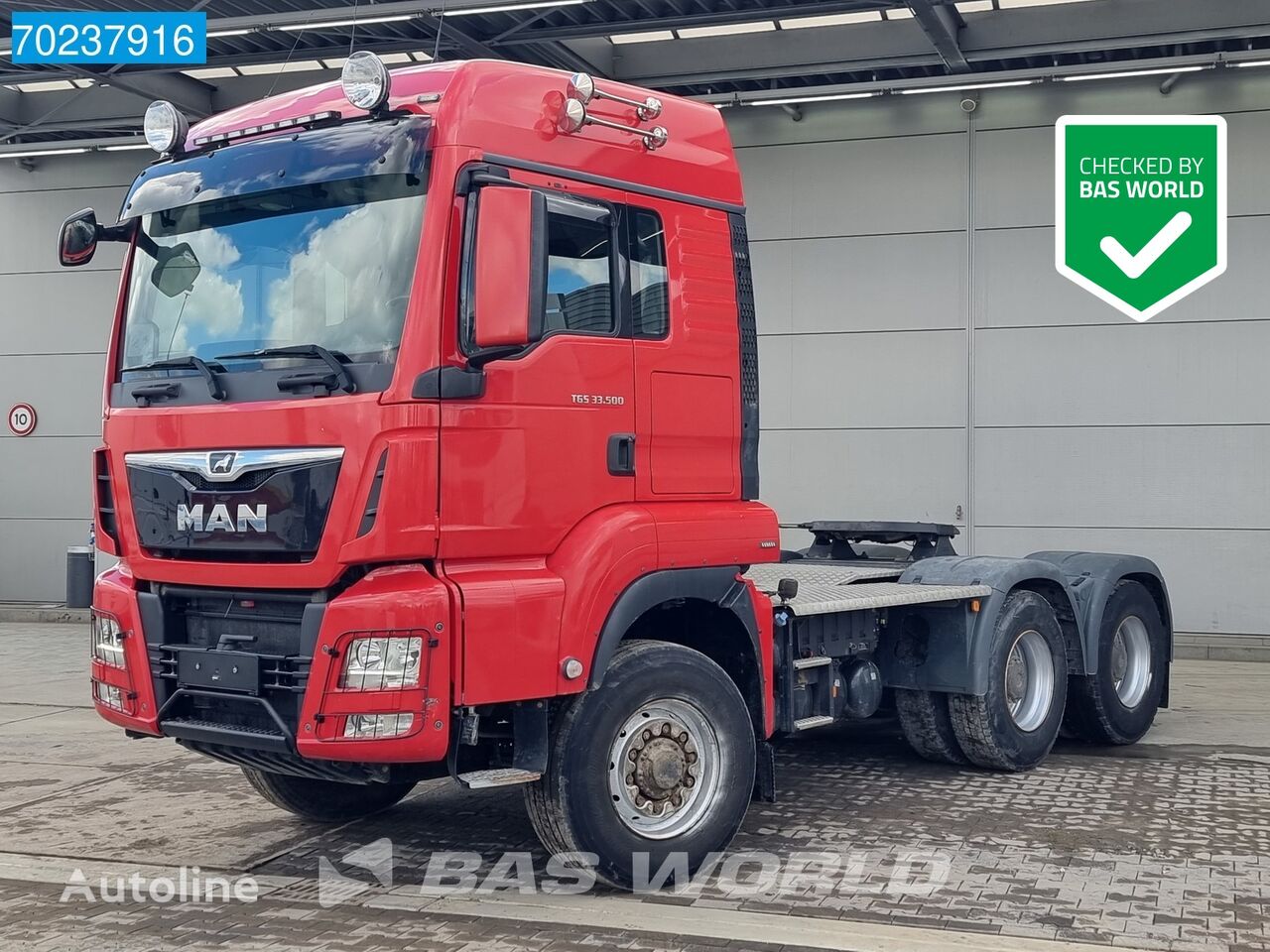 السيارات القاطرة MAN TGS 33.500 6X6 Retarder HydroDrive Big-Axle LX Euro 6