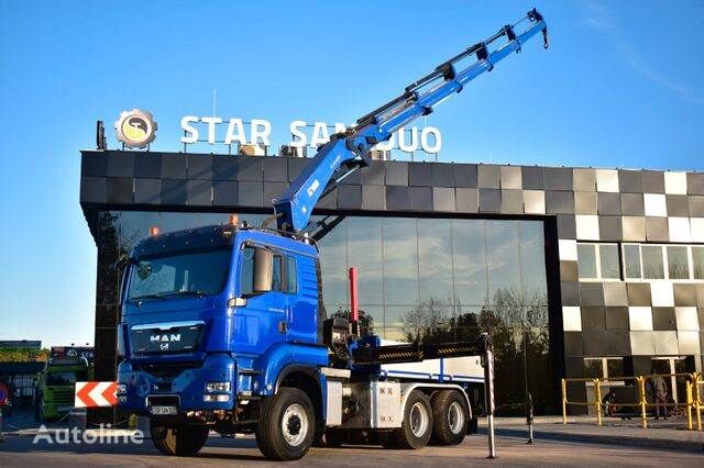 MAN TGS 33.540 6x6 HIAB 322 Crane Kran 5th truck tractor