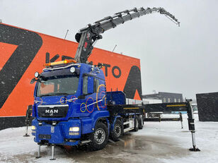 камион влекач MAN TGS 35.480 8x4*6 COMBI / HIAB 1055E-8+JIB+WINCH / PLATFORM L=637