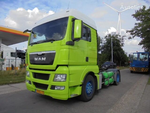 MAN TGX 18.400 DIESEL /LNG KIEPHYDROLIEK EN RTL COMPRESSOR trekker